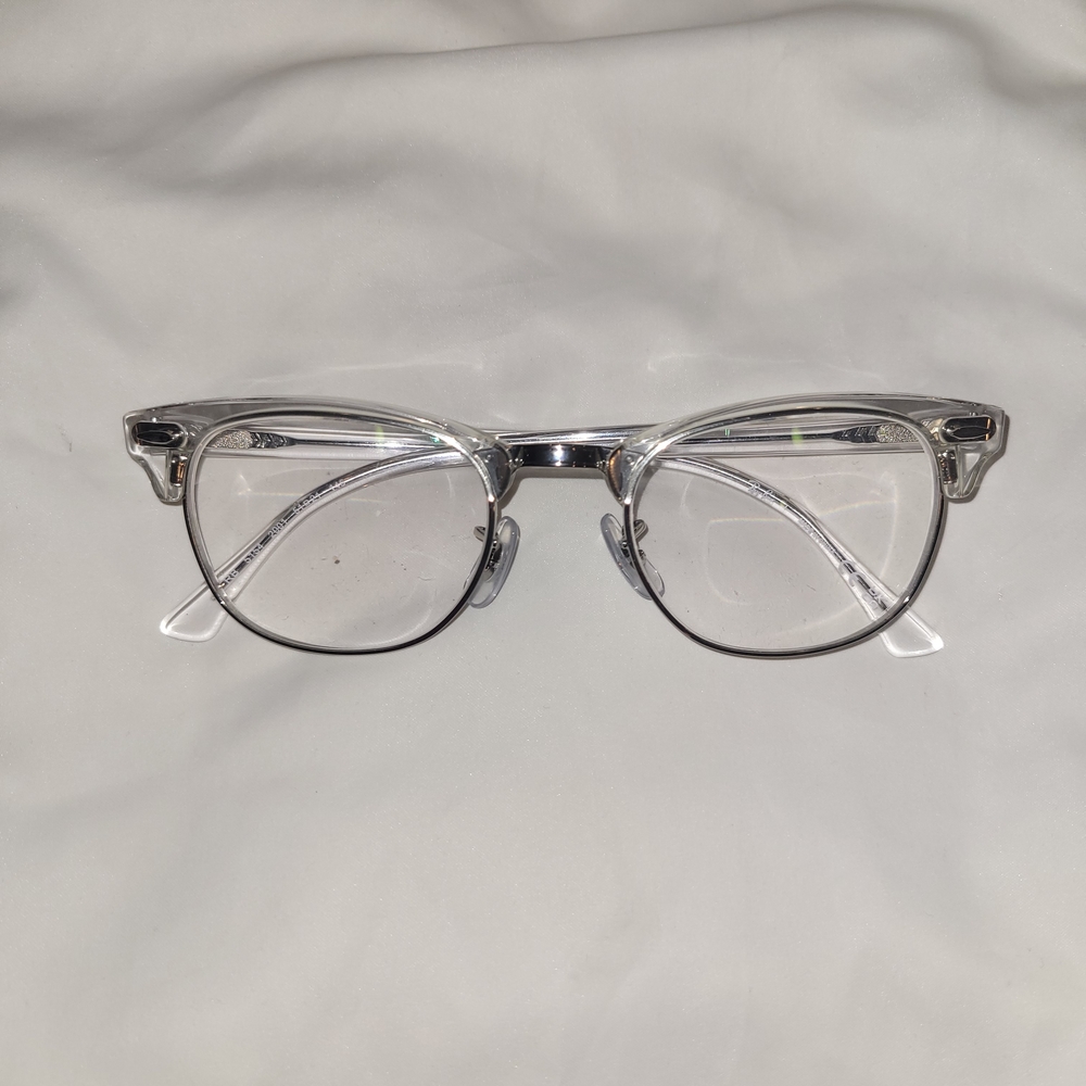 Rayban CLUBMATER Clear Glasses